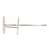 Tissue Reserve Holder Electroplating Bright Vertical Style Gold Iron Easy