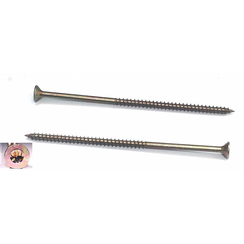 Pack of 200 Torx Chipboard Screws 4.0 x 70 mm