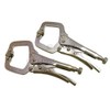 Professional 2 Piece 4 inch C Welding Clamp with Swivel