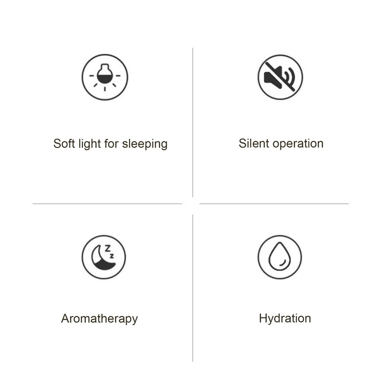 Aromatherapy Humidifier Household Silent Night Light Humidifying Aromatherapy Diffuser Auto