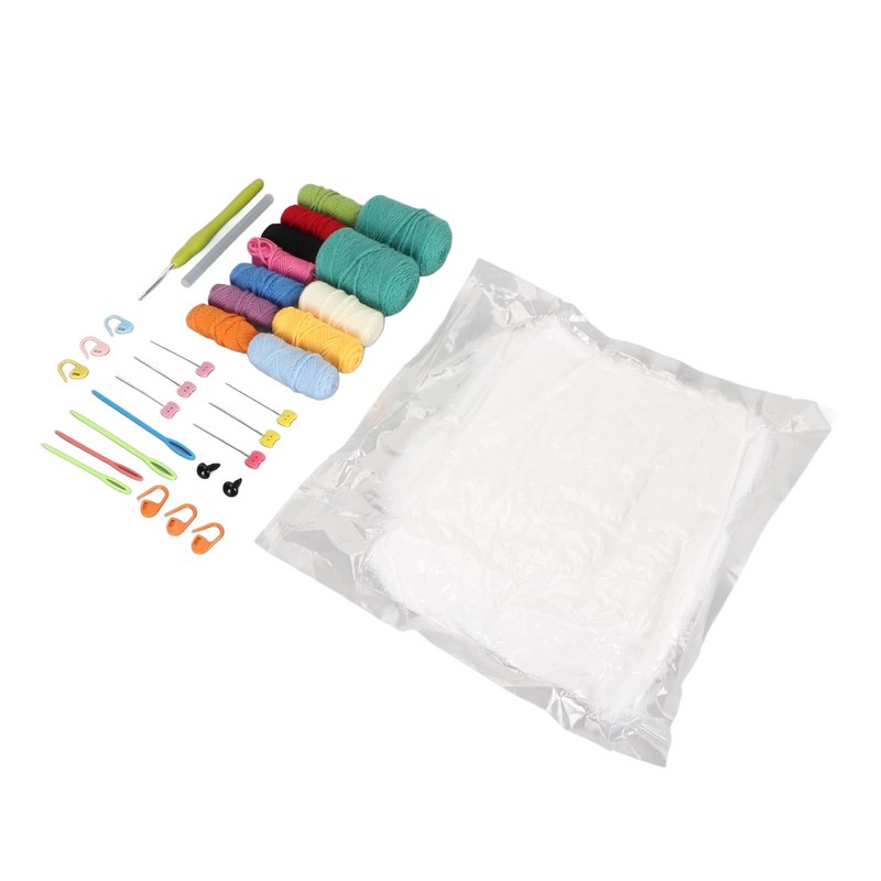 Beginner Crochet Kit DIY Innovative Fun Educational Dinosaur and Dinosaur