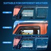Nilight Durable Rain Guards for Toyota 4Runner 2010 2011 2012