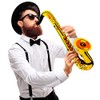 WIDMANN Inflatable Saxophone aptafêtes ac1729 ? 55 cm