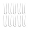10PCS Sound Aid Tubes Replacement Easy Installation Accessory Silicone Preformed