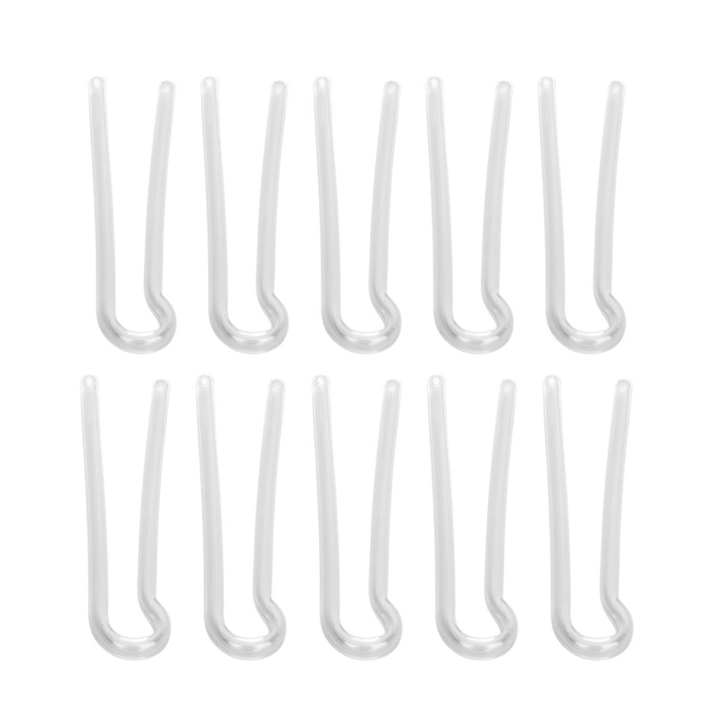 10PCS Sound Aid Tubes Replacement Easy Installation Accessory Silicone Preformed