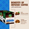 Sollo Infused Chaga Coffee Pods, Medium Roast, For Keurig Brewers,