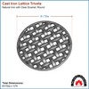 Round Cast Iron Lattice Trivet