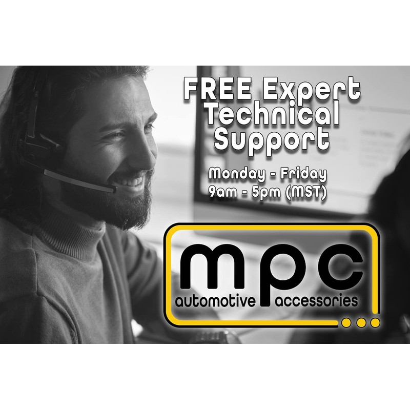 MPC Complete 1-Button Remote Start Kit Compatible with Ford F-250