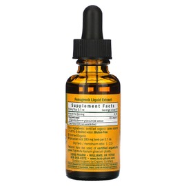 Herb Pharm Certified Organic Fenugreek Liquid Extract for Female Reproductive Support - 1 Ounce (DFENU01)