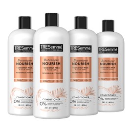 TRESemm TRESemm Conditioner Botanique Nourish 4 Pack With 100% Natural Coconut Milk and Aloe Vera 28 Fl Oz