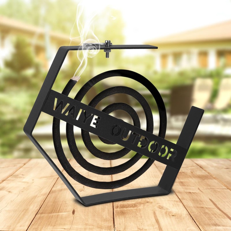 Mosquito Coil Holder, Spiral Mosquito Coil Holder, Creative Iron Mosquito