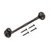 TERF® 200mm Heavy Duty Antique Black Cabin Door Hook and