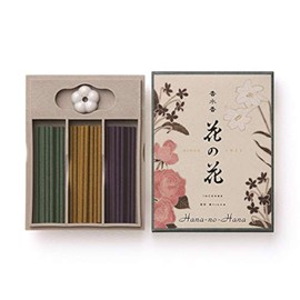 nippon kodo Hana-no-Hana Assortment 30 Sticks (Rose, Lily, & Violet), Japanese Quality Incense