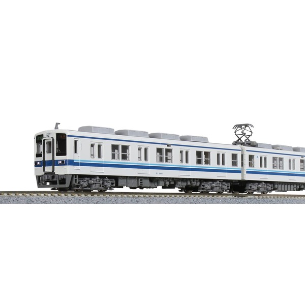 KATO 10-1651 Plastic N Gauge Tobu Railway 8000 Series Late Renewal Car Tojo Line 2 Top Car Expansion Set Railway Model Train