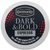 Community Coffee Dark and Bold Espresso Roast Single Serve (72