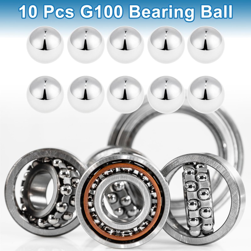 X AUTOHAUX 16.0mm Bearing Ball Bearing Steel G100 Precision Ball