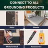 GAYA Grounding Plug Adapter - 2 Pack Dual Port Ground
