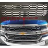16-18 Chevy Silverado 1500 Chrome Plated Grille Skin Bumper Guard