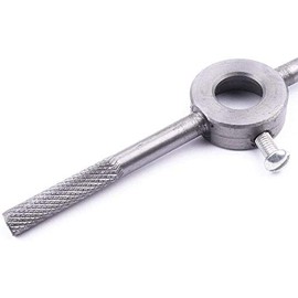 1pcs 45mm Round Adjustable Die Stock Holder Handle Wrench for M18 - M22