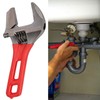 34mm Wide Jaw Adjustable Wrench Dual Purpose Portable Pipe Spanner