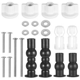 Universal Toilet Seat Mounting Set Toilet Lid Attachment Set Scharinier Fittings Toilet Seat Fixing Set for Toilet Seat Fixed Screw for Cover Repair Parts