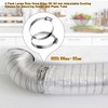 drado Jubilee Hose Clips 59-82mm Stainless Steel Pipe Clamps, 8