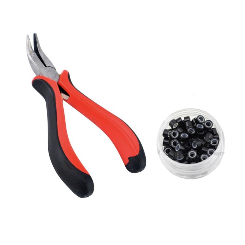 Baluue Hair Extension Plier Micro Rings Girls Hair Accessories Professional