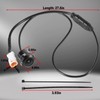 for Polaris RZR Ride Command HD Wide-Angle Waterproof Front Camera
