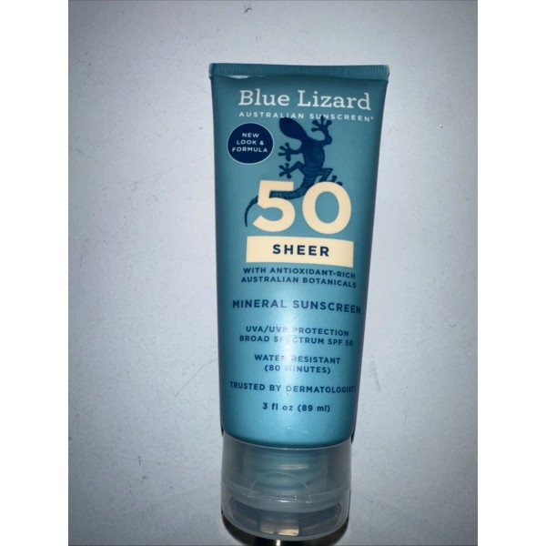 Blue Lizard Australian Sunscreen 50 Sheer 3 Fl Oz Exp