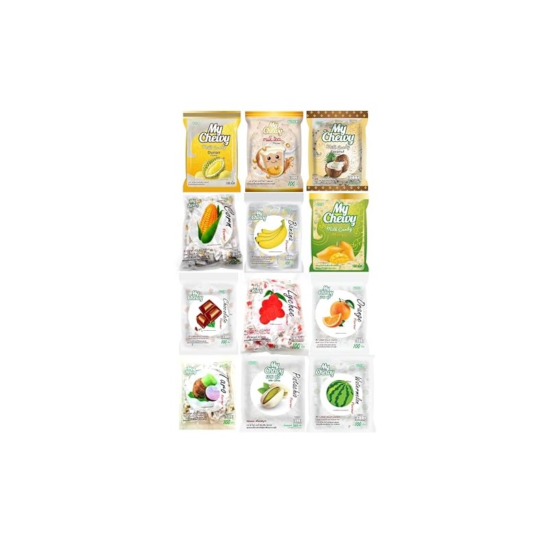 My Chewy Coconut Milk Tropical Soft Candy (100 Counts, 12.69