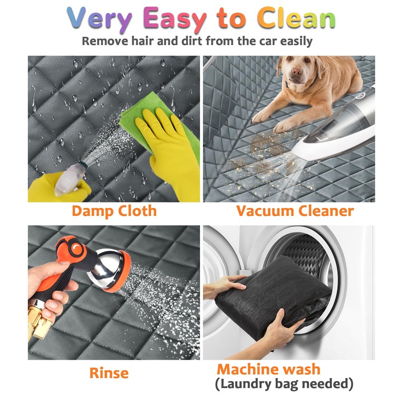URPOWER Seat Cover for Dog 100% Waterproof Pet Seat Cover