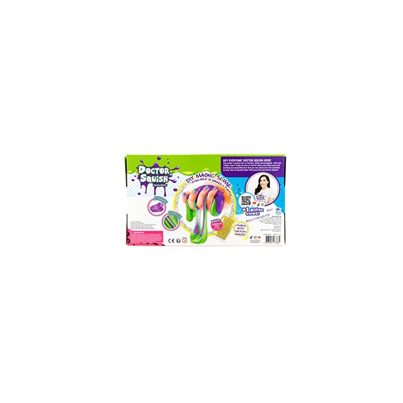 Doctor Squish - Magic Slime Double Set - Green and