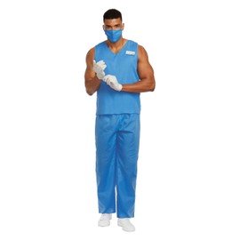 Dreamgirl Men's Dr. Ben Dover Costume - XX-Large