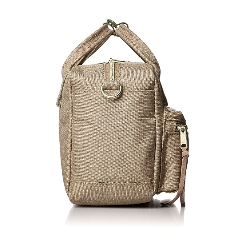 Anello ATC1223Z 2-Way Shoulder Bag, A5, Multiple Storage, beige
