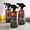 47th & Main Amber Spray Bottle, 16-Ounce, No. 47 Glass