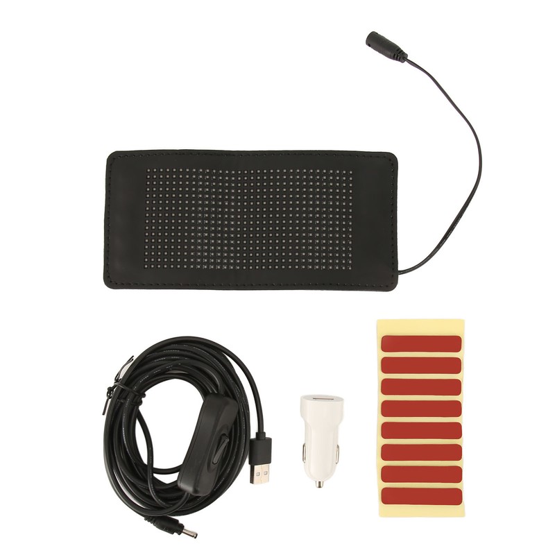 Programmable Scrolling LED Sign Bluetooth App Control LED Car Sign