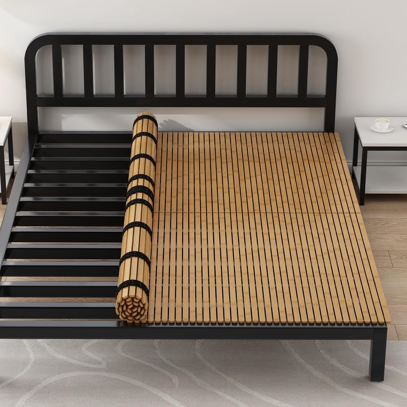 LOBOTOU Bunkie Board Heavy Duty Bed Boards for Under Mattress,Closely