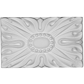 Ekena Millwork PML04X01AD Adonis Center Panel Moulding, 2 1/2"W 4 1/4"H x 1 5/8"P , Primed