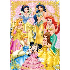 108ピース ジグソーパズル ゴールドプリンセス (18.2x25.7cm)