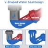 Double Kitchen Sinks Drain Pipe Kit, Expandable All In One