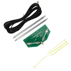 Antenna VHF Antenna Home Stereo Antenna V Dipole Receiver Radio Communication 78M-1GHz SMA Connector PCB