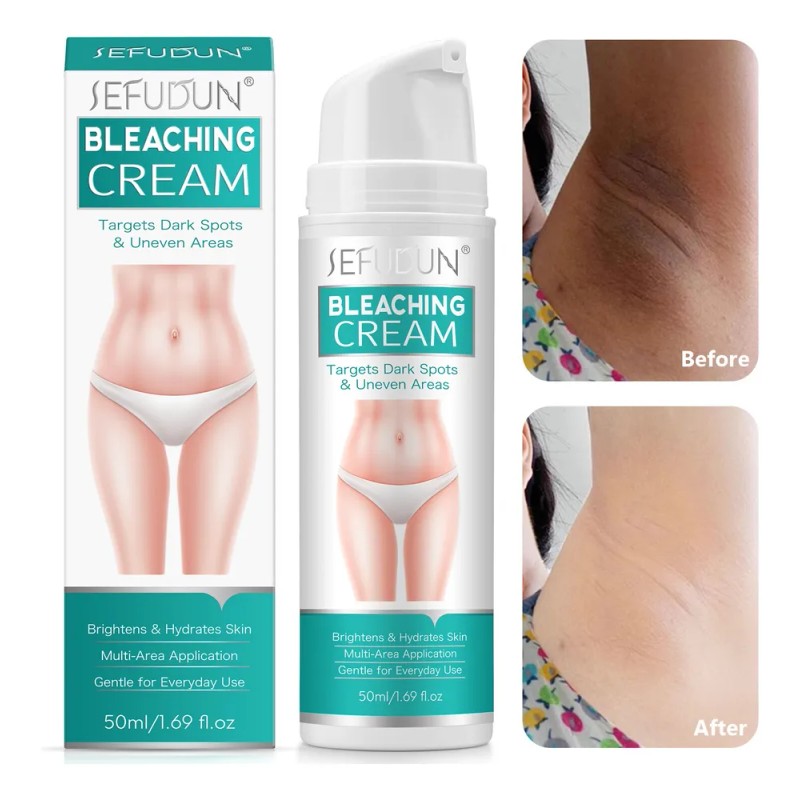 Crema Aclaradora Íntima Cuerpo Manchas Oscuras Tono Uniforme Neutra