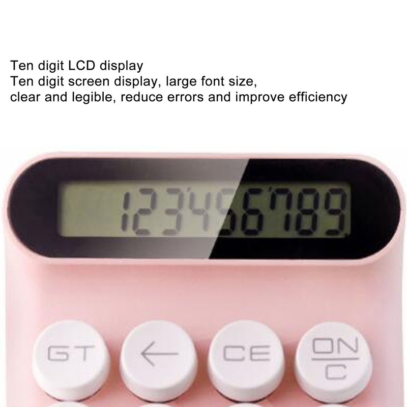 Blue Switch Calculator 20 Keys Intelligent Shutdown Detachable Slip Resistant