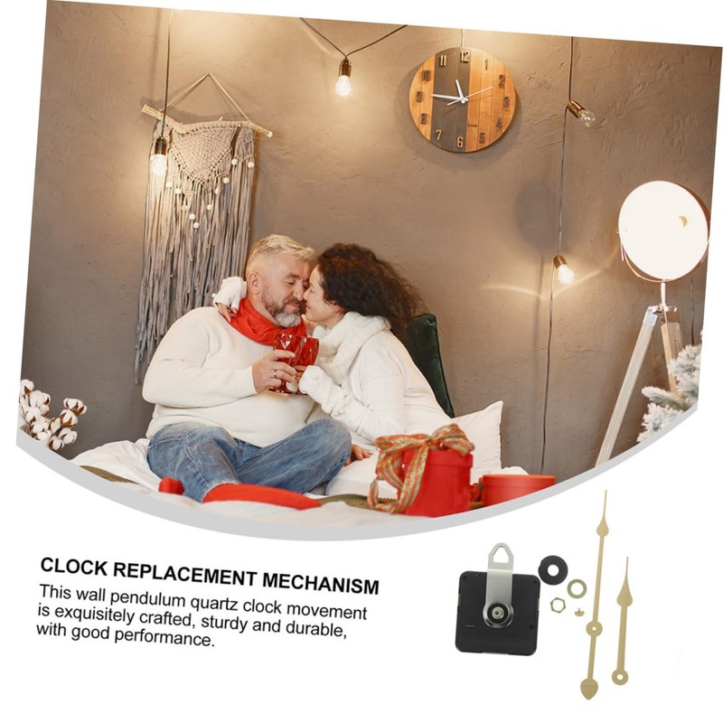 STOBOK Classic Mute Clock Movement DIY Kit Replacement Parts for