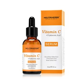 Vitamin C Serum, Niacinamide Serum For Face, 30ML-Vit C Hydrating Booster with Hyaluronic Acid, Glowing Face Skincare for Women Men, Brighten Skin Moisturiser for Reduces Dark Spots & Evens Skin Tone