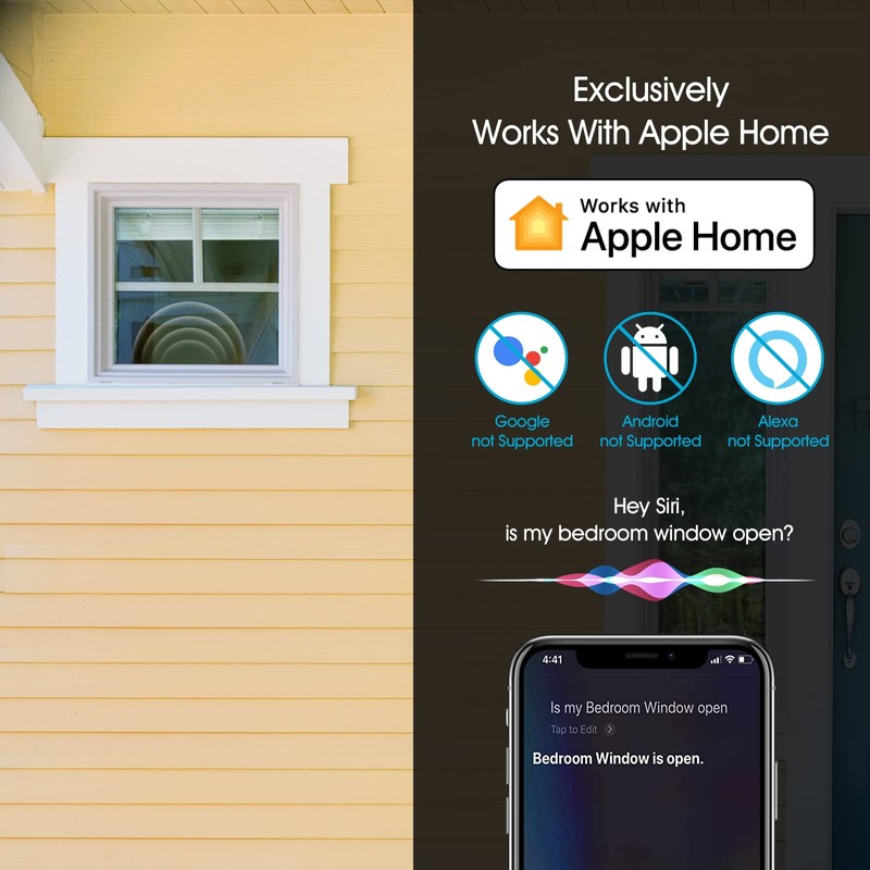 ONVIS Smart Door and Window Sensor, Door Window Contact Sensor