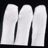 Samcos 100 Piece Disposable Hand Eczema Finger Cover, White Finger