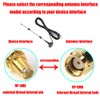 ASHATA 2.4 GHz 8 dB WiFi Antenna SMA Socket with