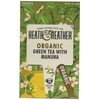 Heath & Heather Organic Green Tea & Manuka 20bags (12