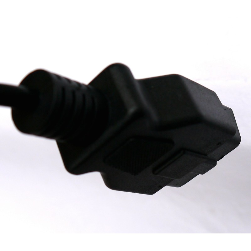 AutoDia® Adapter OBD 2 II Verlängerung Kabel Stecker auf Buchse